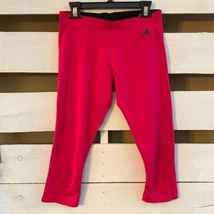 🔥4 for $20🔥 Adidas Climalite Capri workout leggings Size M 🏃🏽‍♀️
